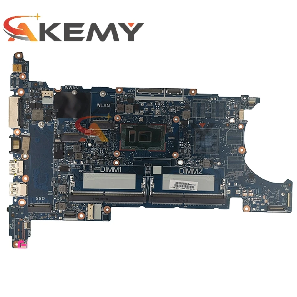 Verkaufen L62758-601 L62758-001 Laptop Motherboard Für HP EliteBook 840 G6 Mit I7 8565U CPU Vollständig Getestet