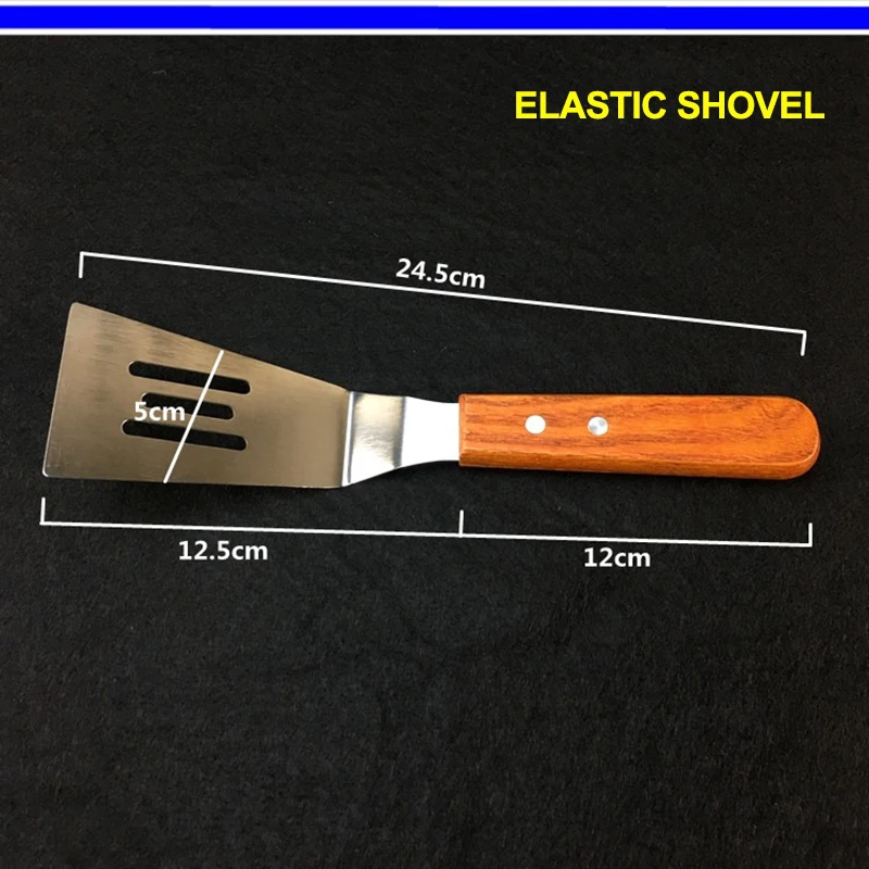 Для жарки и барбекю вилка зажим Лопата ЖАРКОЕ БАРБЕКЮ шампуры с деревянной