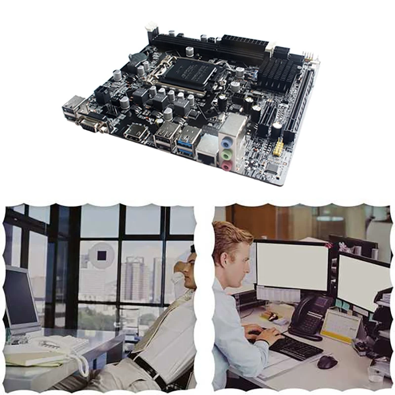 Материнская плата B75 для настольного компьютера LGA 1155 процессор интерфейс DDR3 USB3.0