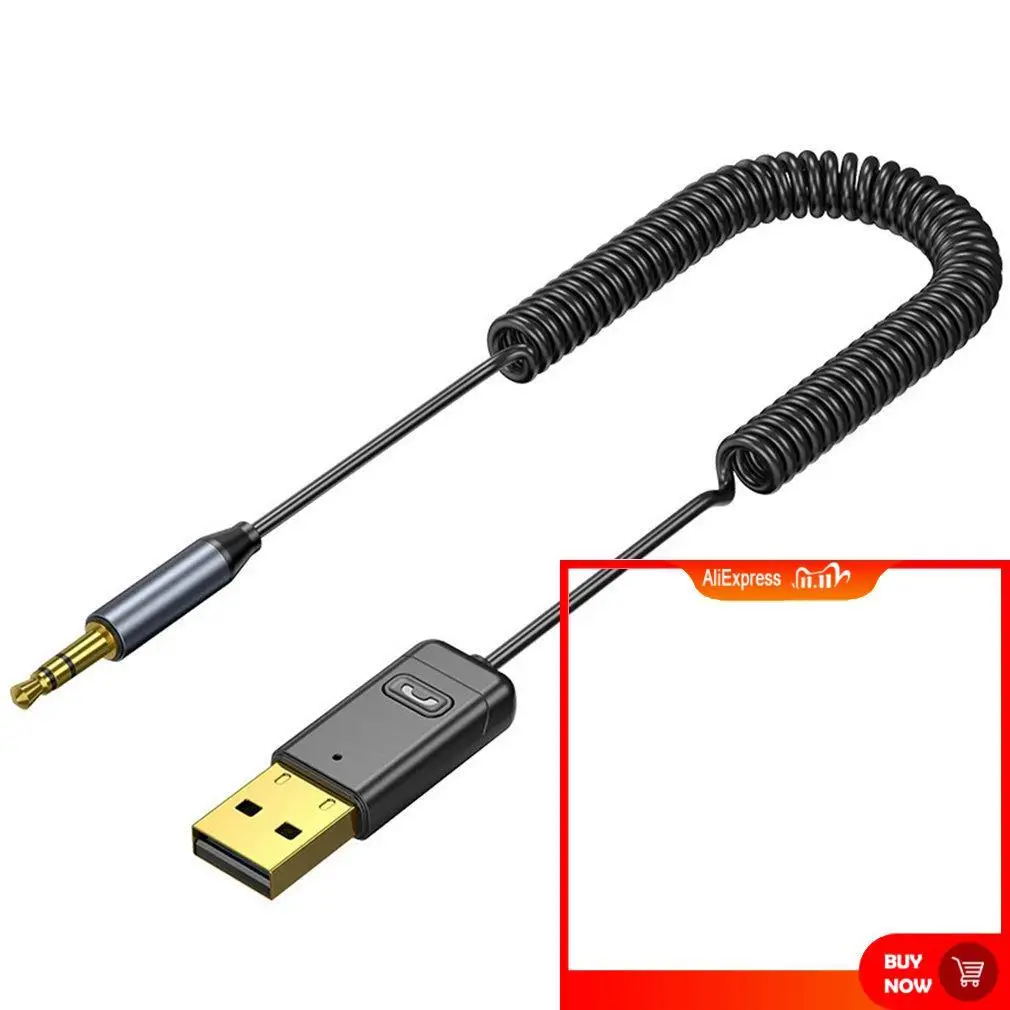 

3.5mm Aux Wireless Receiver Convenient And Fast Transmitter Audio Cable Wireless Handsfree Kit Adapter For Car Speaker