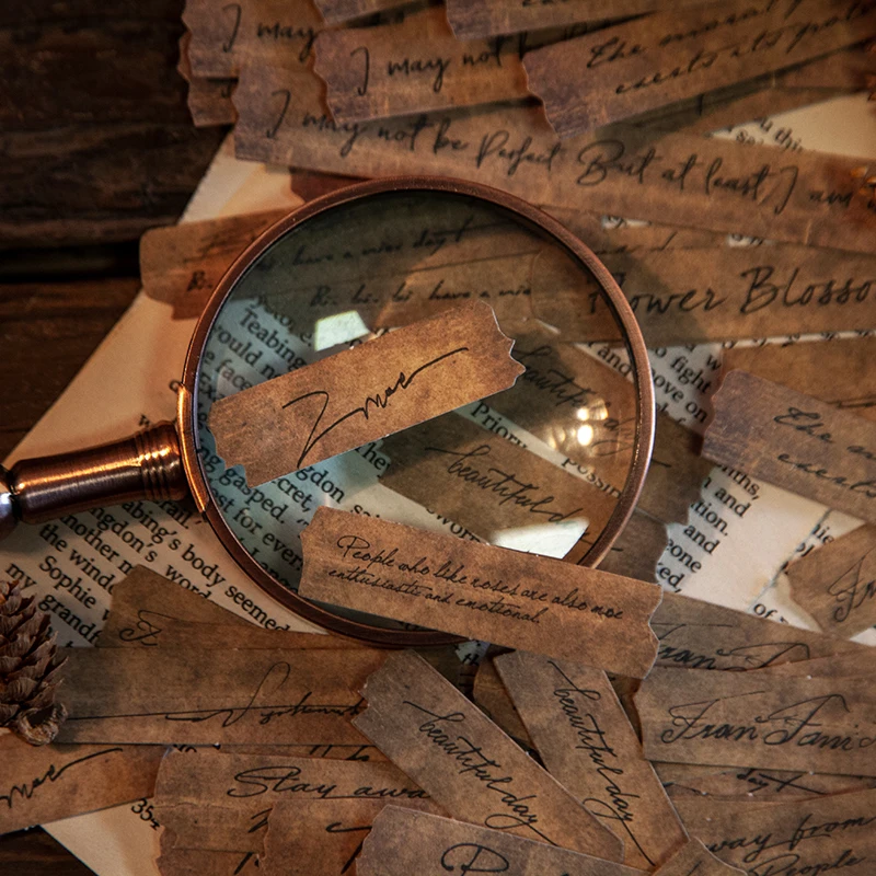 60 шт. наклейки в стиле ретро с надписями на английском языке | Дом и сад