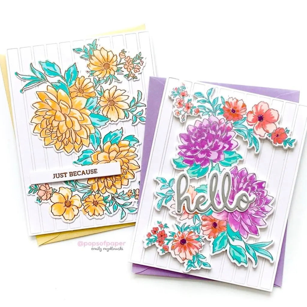 

2021 New Dahlia Bunch Metal Cutting Days Dice And Stamps Stencils For Scrapbooking Stamps Embossing Mold Diy Paper Cards Craft C