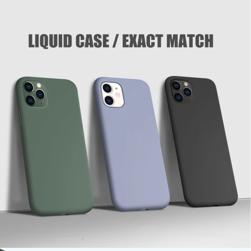Жидкий силиконовый чехол для телефона для iPhone 11 Pro Max XR XS X чехол s резиновый мягкий карамельный чехол для iPhone 6 6S 7 8 Plus чехол s