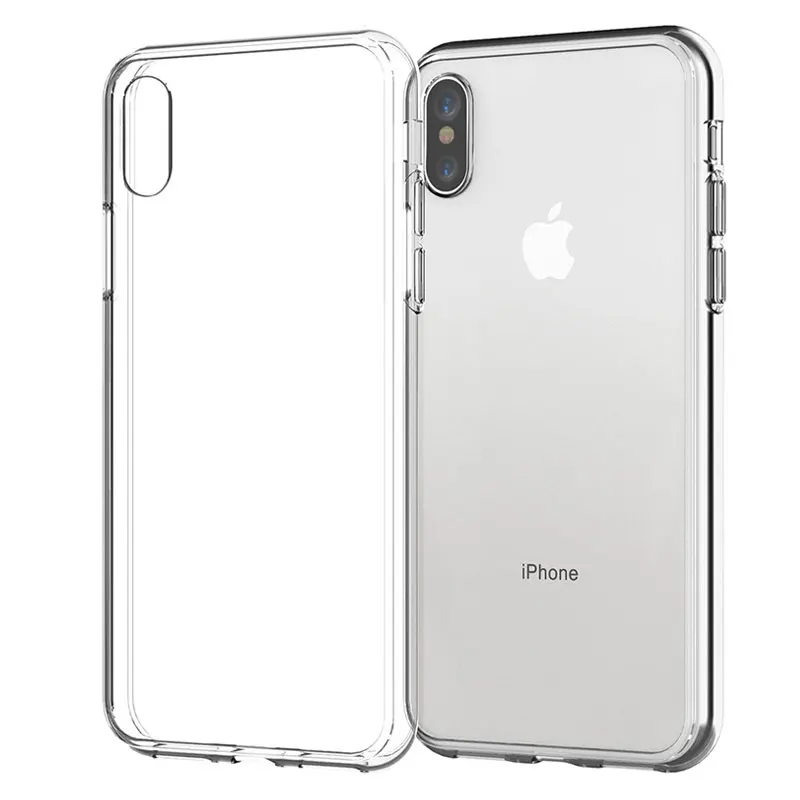 Защитный чехол прозрачный мягкий силиконовый для iPhone 7/XR/11 Pro/XS Max/X/8/7/6/6s