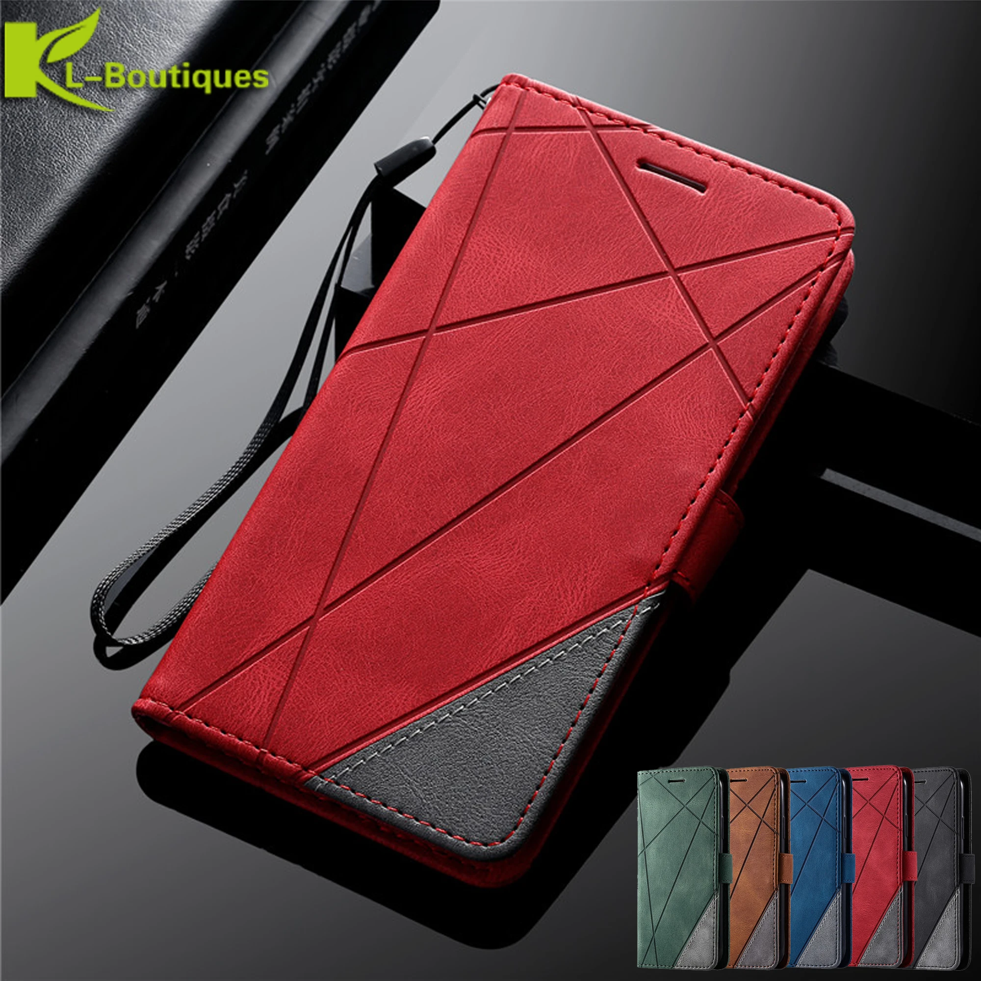 

Leather Magnet Flip Case For Samsung Galaxy S20 Ultra A 51 71 91 50 70 10 20 e 30 S 40 A7 A6 2018 J3 J5 J7 2017 S10e S9 S8 Plus