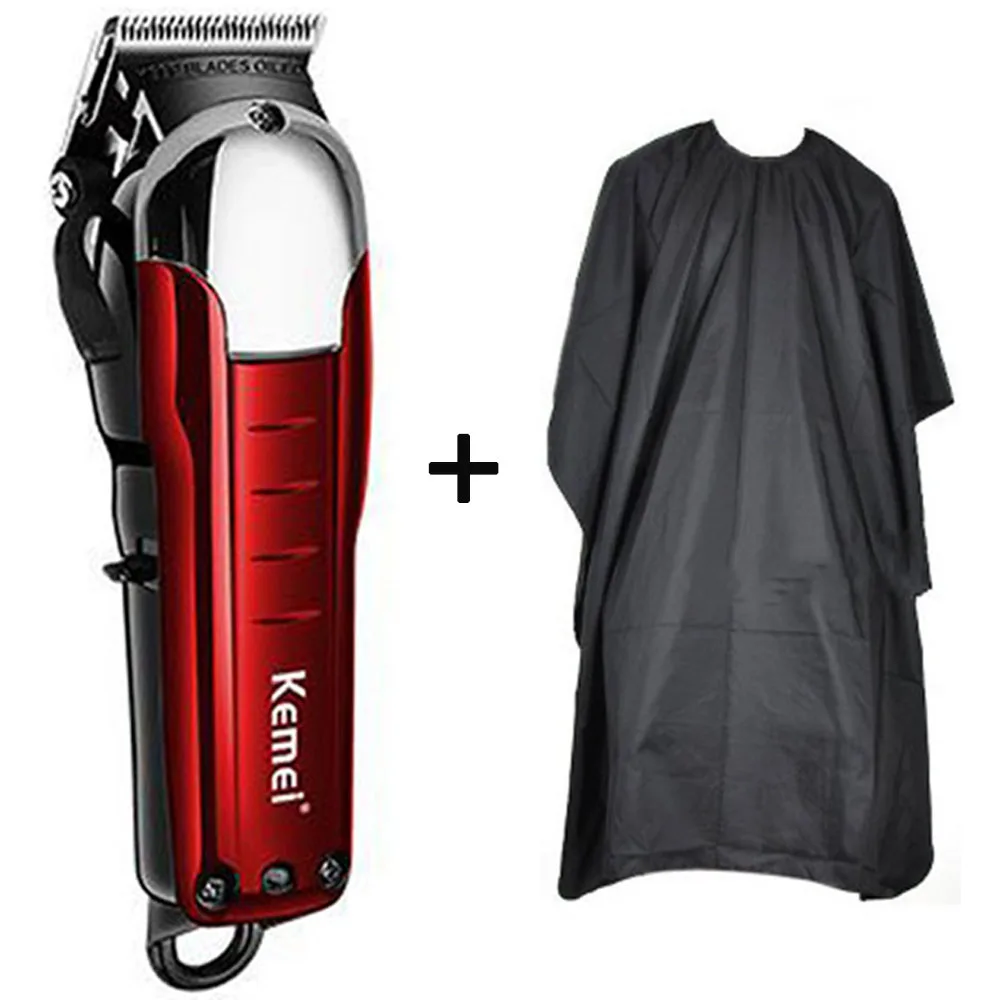 KM2601-haircut cloth Kemei триммер профессиональная машинка для стрижки волос Машинка для стрижки волос триммер для волос электрическая машинка для стрижки волос парикмахерские инструменты 5 - Цвет: KM2601-haircut cloth