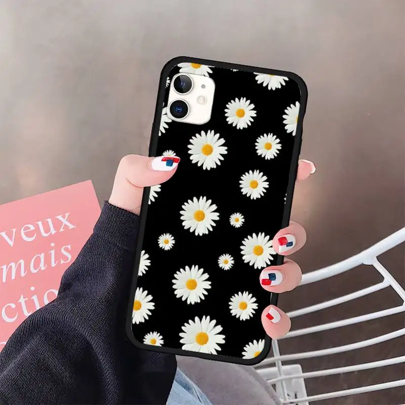 

Sunflower daisy flower Phone Case for iPhone 11 12 pro XS MAX 8 7 6 6S Plus X 5S SE 2020 XR