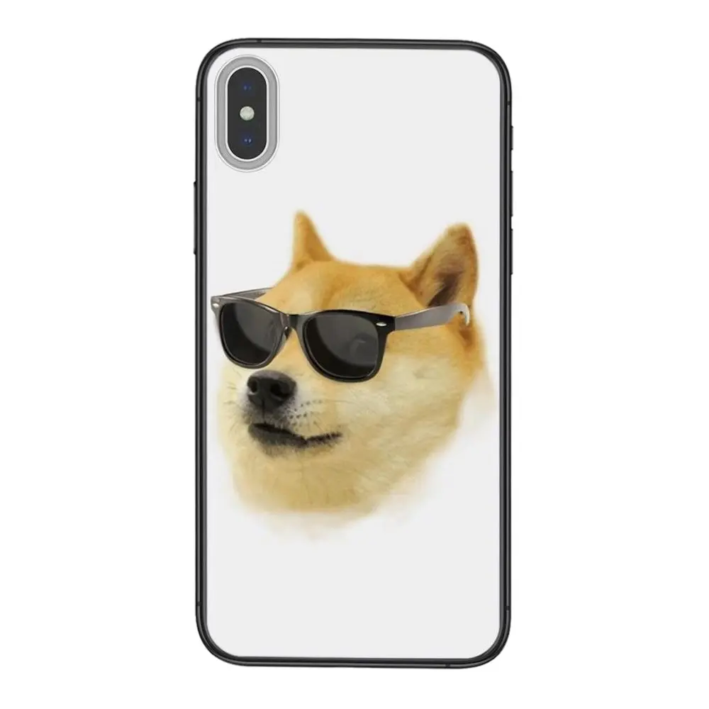 Doge Meme Kabosu Soft Mobile Phone Skin Colors For iPhone 11 12 Pro Mini 5 5S SE 5C 6 6S 7 8 X 10 XR XS Plus Max | Мобильные