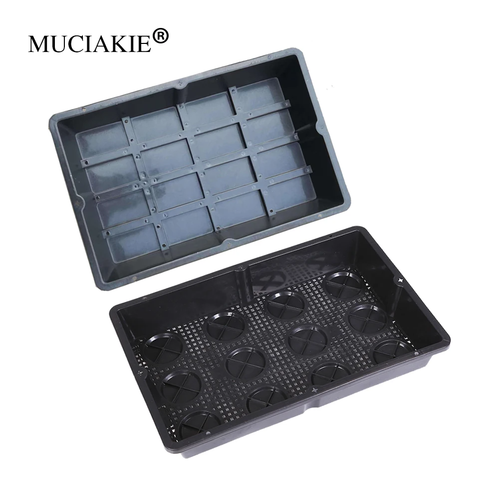 MUCIAKIE 1 шт. 55x36 см пластиковый цветочный горшок для садового растения лоток