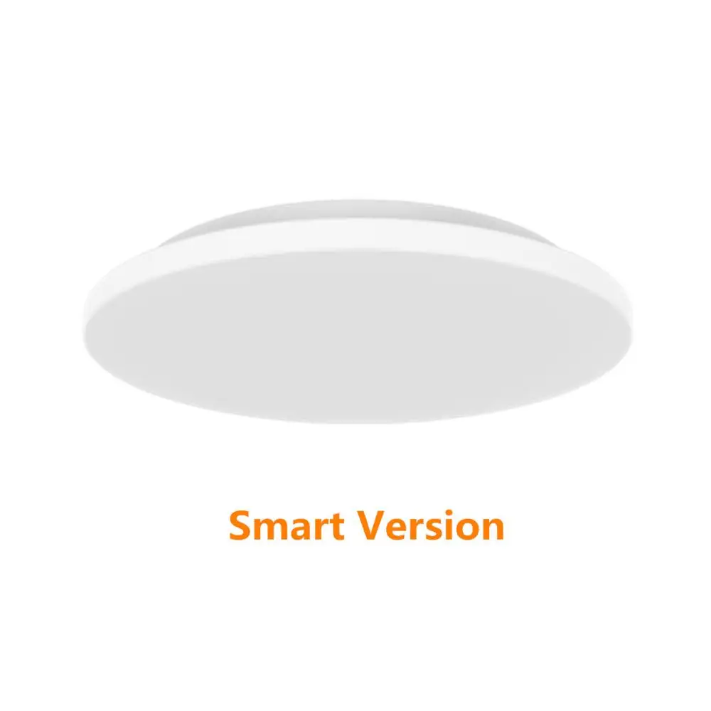 Smart Version Xiaomi Yeelight светодиодный потолочный светильник 420 мм пульт дистанционного управления 24 Вт 3 передач Регулируемый пылезащитный потолочный светильник для гостиной спальни - Цвет: Smart Version