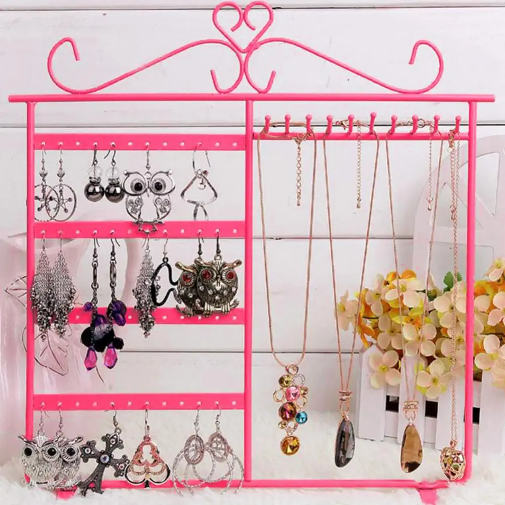 

70% Hot Sale Fashion Jewelry Rack Display Storage Hanging Holder Earring Necklaces Organizer