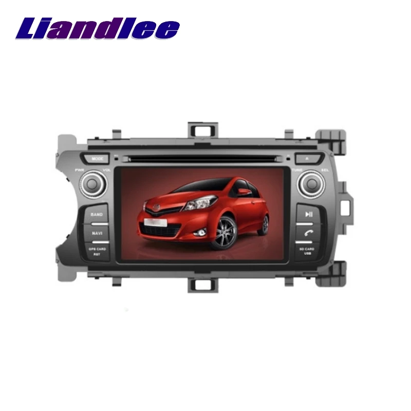 Для Toyota Yaris XP130 XP150 2011 LiisLee Автомобильный мультимедийный ТВ DVD GPS аудио стерео Hi Fi