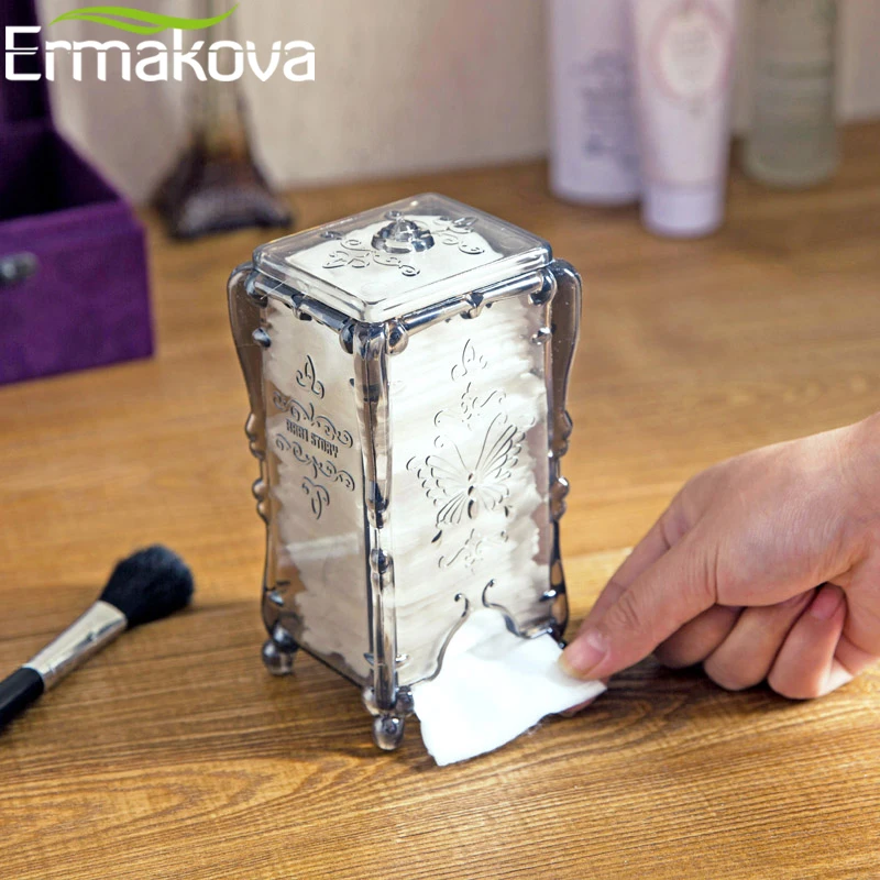 Контейнер ERMAKOVA для хранения косметики из хлопка | Дом и сад