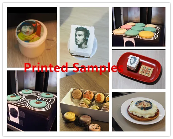 2020 производство 4 чашки струйный принтер для кофе печать Макарон на 9 тортах