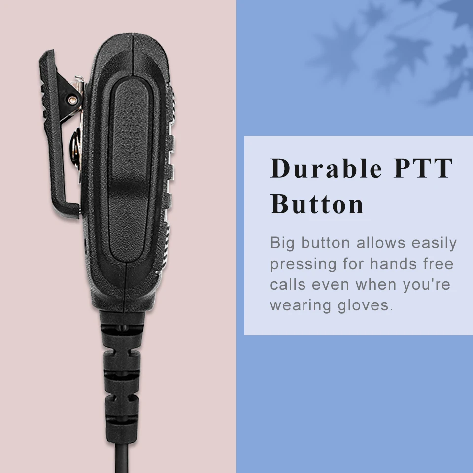 2pcs HK006 Walkie Talkie IP54 Waterproof Speaker Microphone PTT For Kenwood Baofeng UV 5R UV 82 888S RETEVIS H777 RT3S RT5R