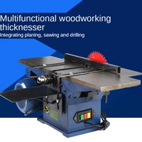 power tools high power multifunctional three use woodworking table planer table saw flip planer