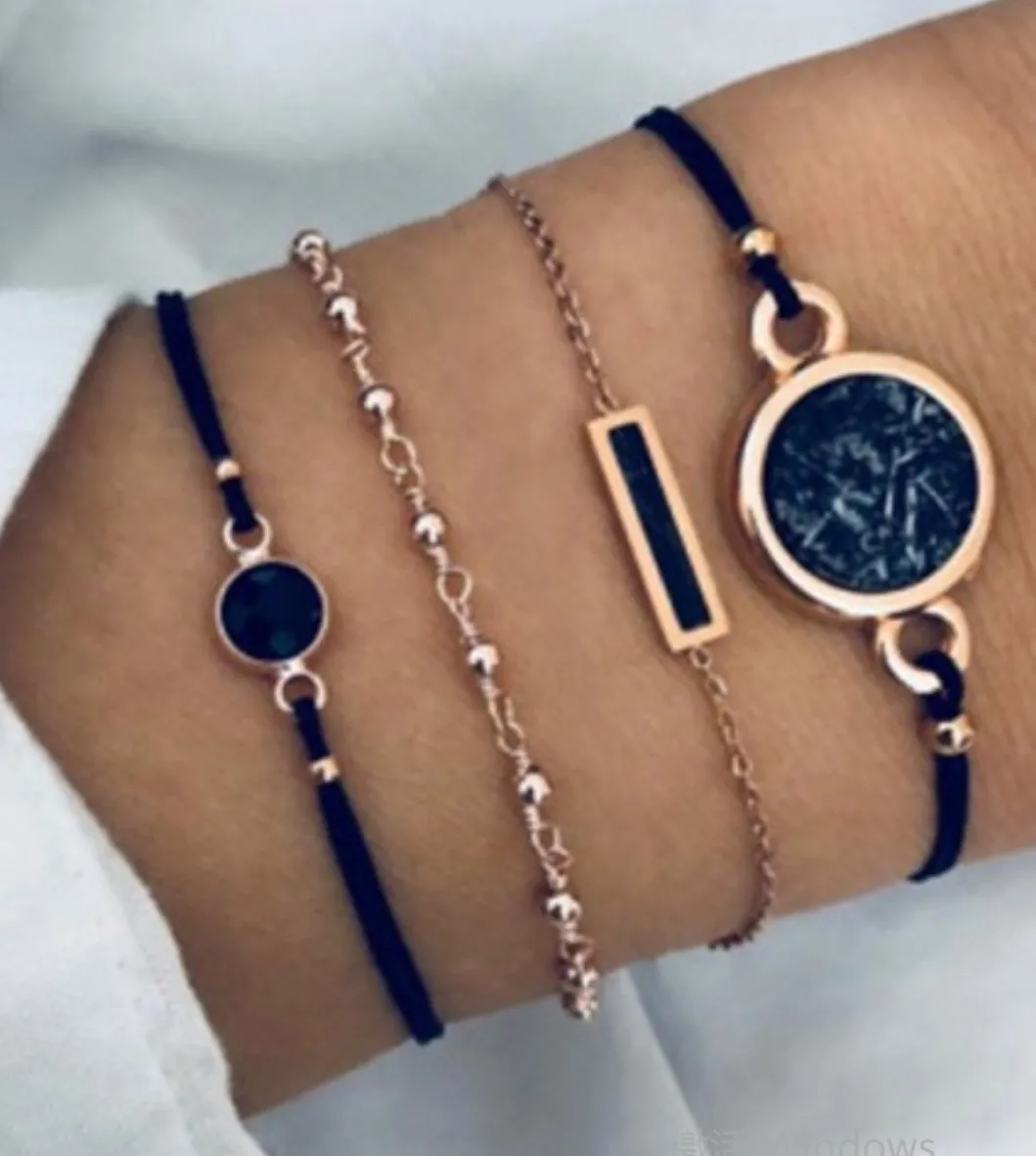 Разные варианты дизайна в богемном стиле браслет комплект ювелирных изделий для