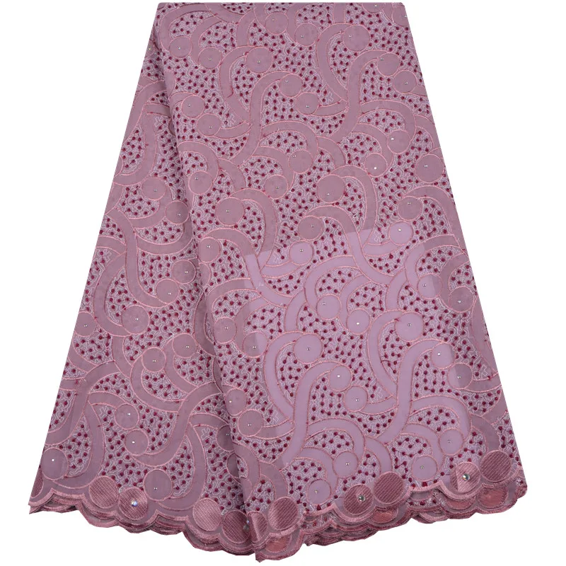 2019 чистый хлопок дизайнерская африканская вуаль кружево в швейцарском стиле с