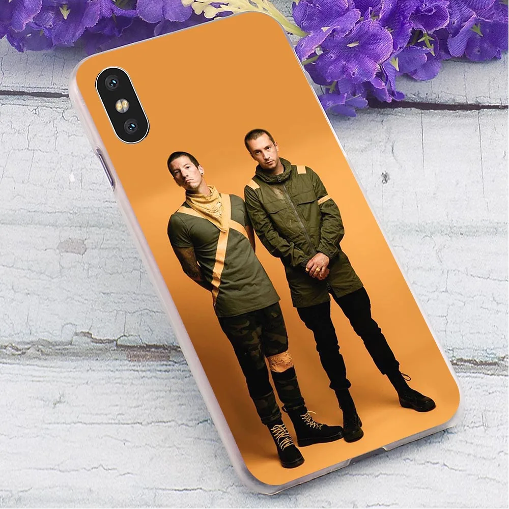 Гибридный чехол для телефона Twenty One Pilots чехол для iPhone 6 5 5S SE 6 S/6 6S Plus 7 8/7 8 Plus X XS XR Xs Max