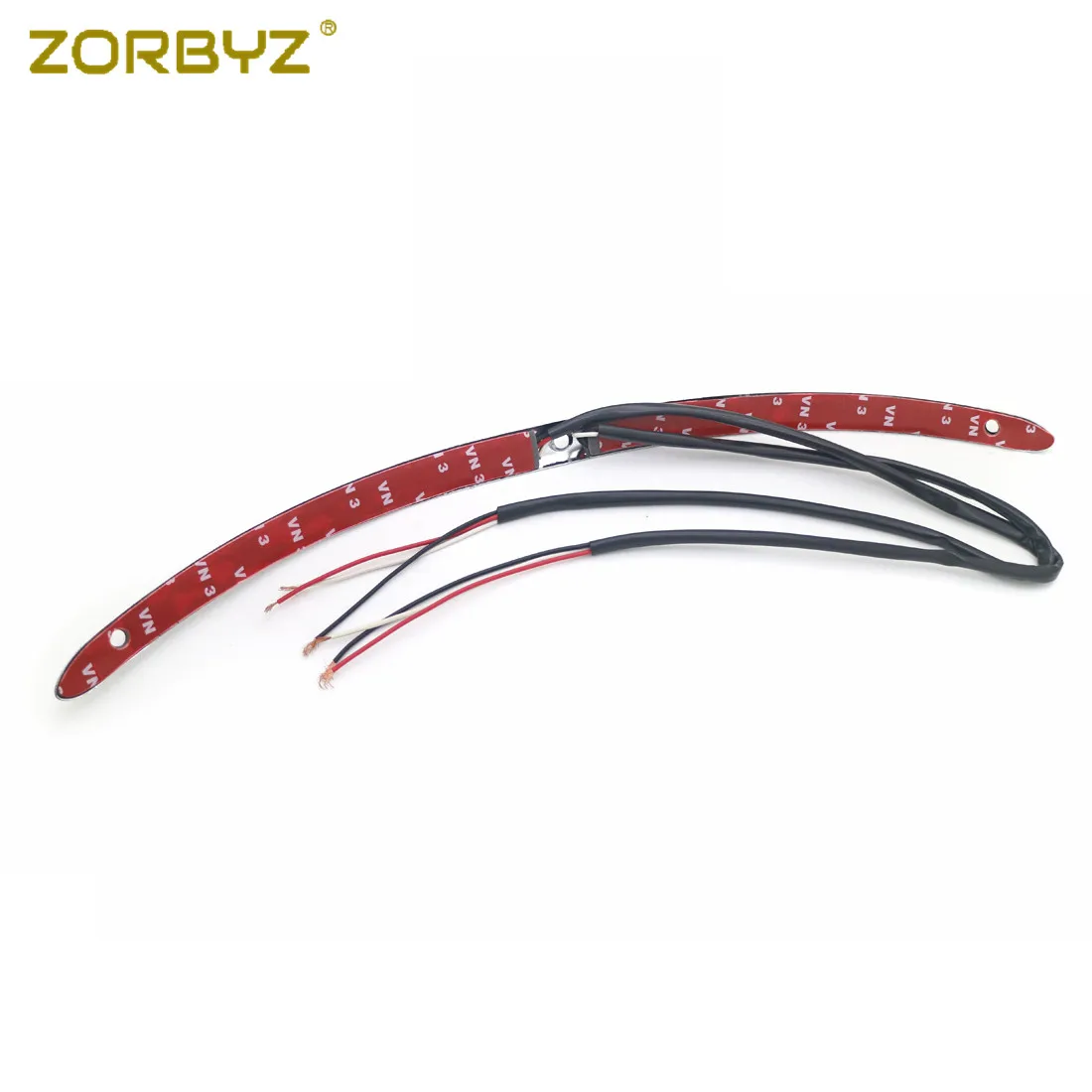 ZORBYZ светодиодный хромированный поворотник на лобовое стекло для Harley Touring Electra Glide