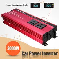 peak 10000w car solar power inverter dc 12v to ac 200 240v sine wave usb converter voltage transformer usb modified sine wave