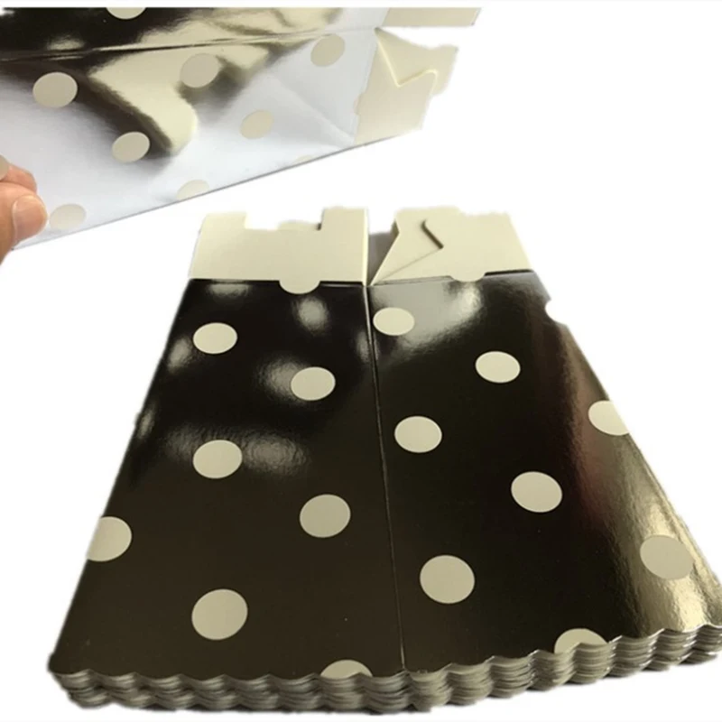 Серебряная бумажная попкорн Золотая посуда Золотые сумки фильм день рождения