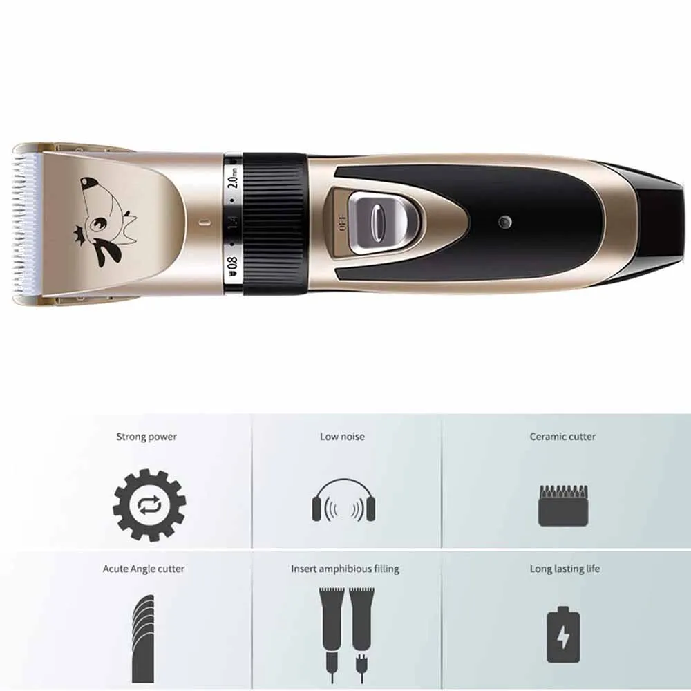 Электрические машинки для груминга собак Беспроводная Бритва домашних животных