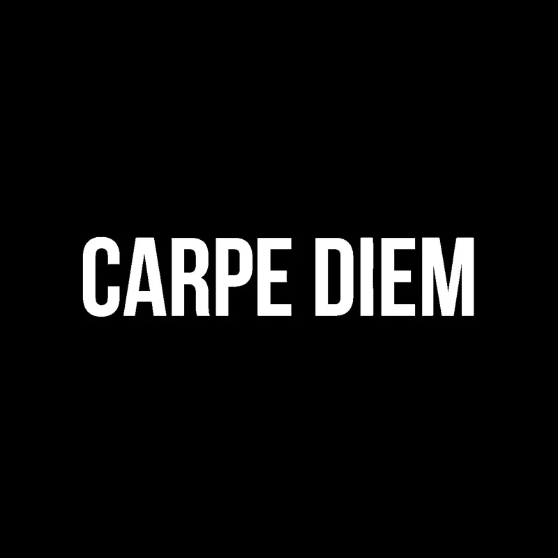 Модные наклейки для автомобиля Carpe Diem графические аксессуары украшения