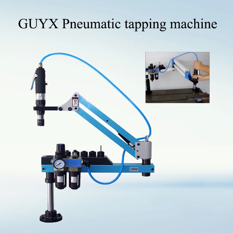 

Pneumatic Tapping Machine, Threading Capacity M3-M12 Rocker Arm Threading Machine, Universal Cable Threading Rack Machine