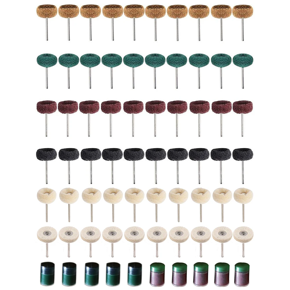 

70pcs Electric Grinder Rotary Tool Accessory Bit Set For Dremel Grinding Sanding Polishing Disc Wheel Tip Cutter Drill Disc