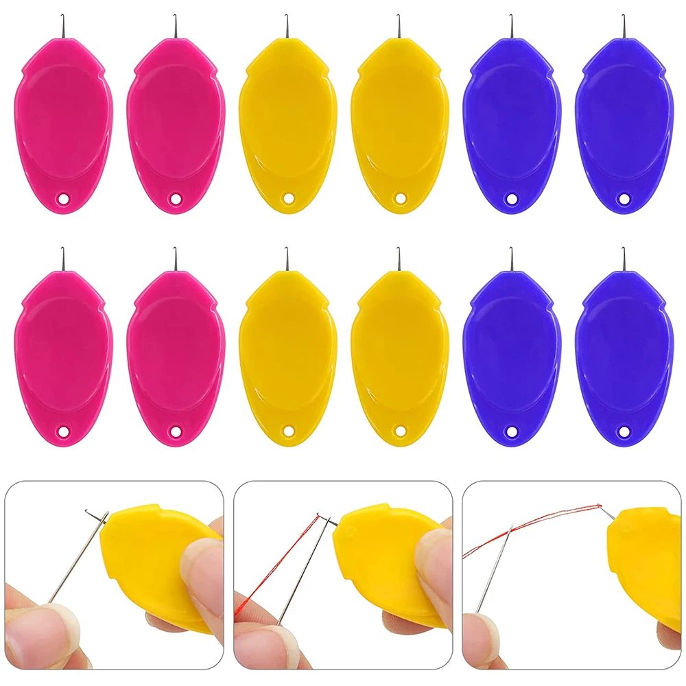 5/10 шт. Нитевдеватель для ручного шитья Пластик провода простые винторезный