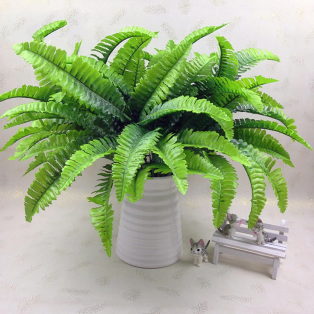 Искусственный папоротник персидские листья цветок 7 вилок искусственный