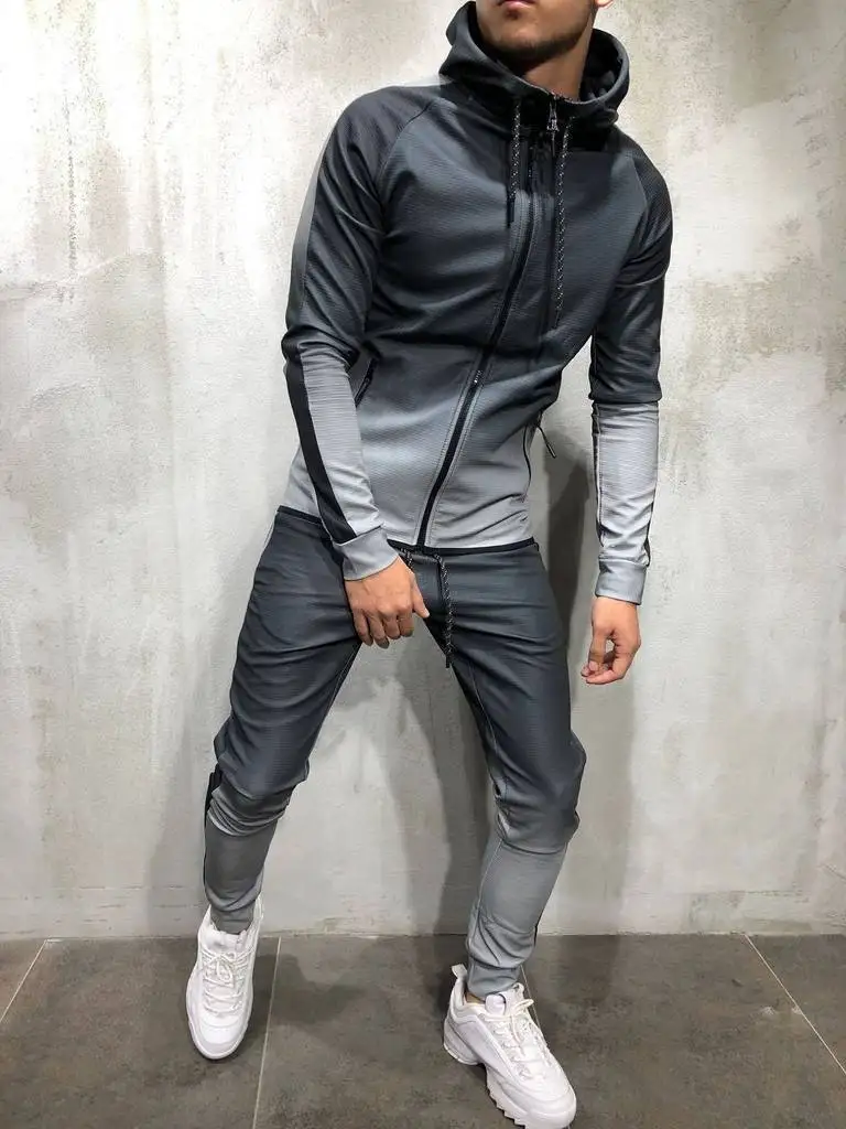 

Track Suit Sweatsuit Joggers Sets Men Tracksuit Men Set Men Sports Suits Tracksuit Jogging Homme Winter Track Suit