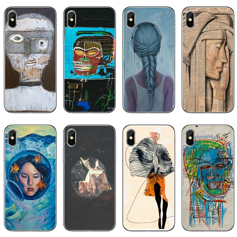 Новейший мягкий прозрачный чехол для телефона с изображением головы Samsung Galaxy J7 J5