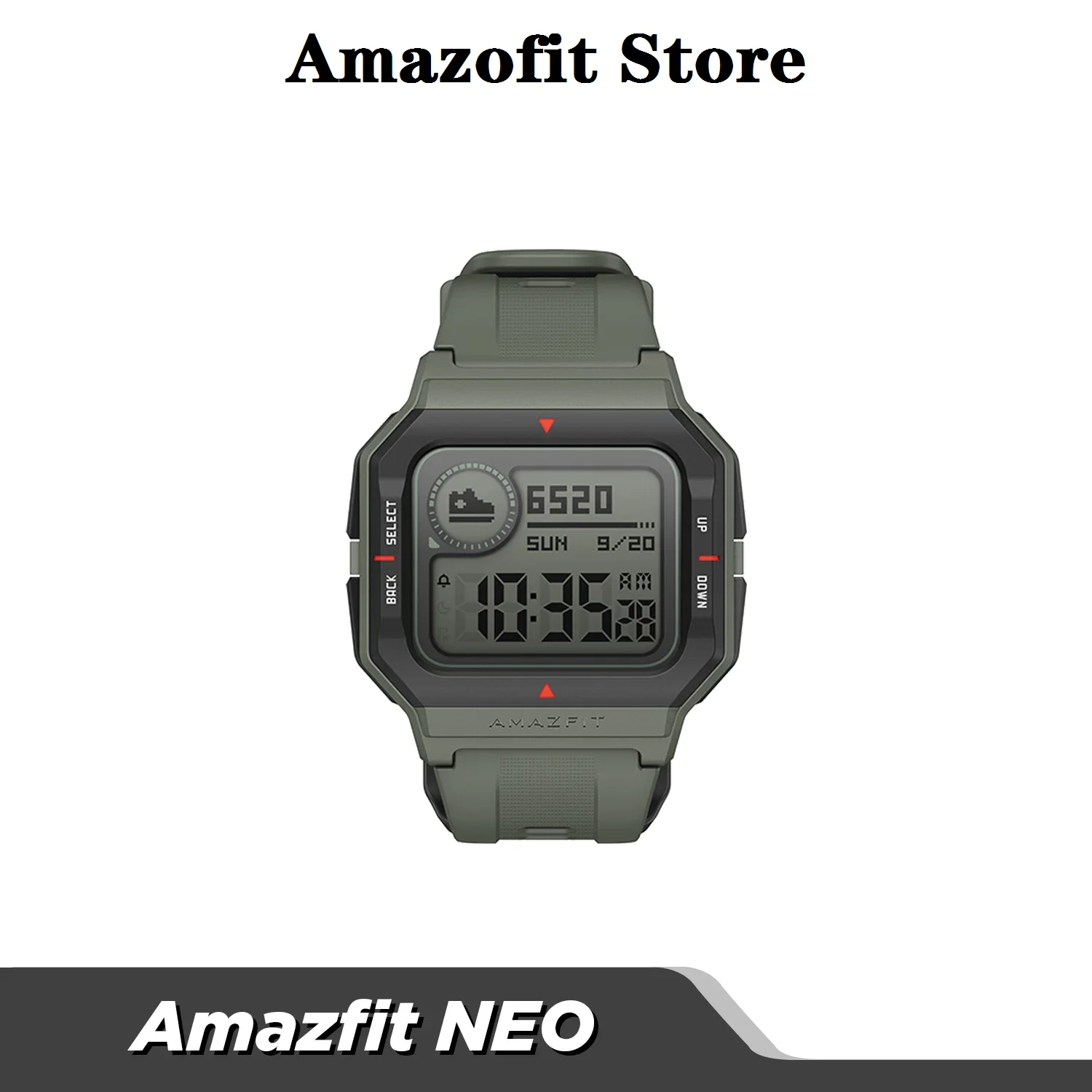 Смарт-часы Amazfit Neo Bluetooth 5 0 АТМ зарядка аккумулятора 28 дней | Электроника