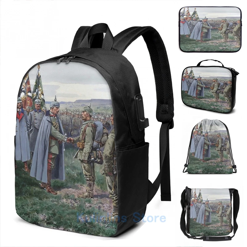 Забавный графический принт Вильгельм II на Восточный фронт Первой мировой войны