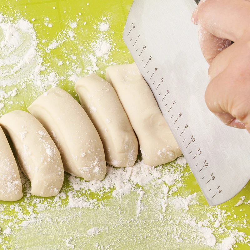 1 шт. из нержавеющей стали для пиццы Тесто скребок резак кухня выпечки муки