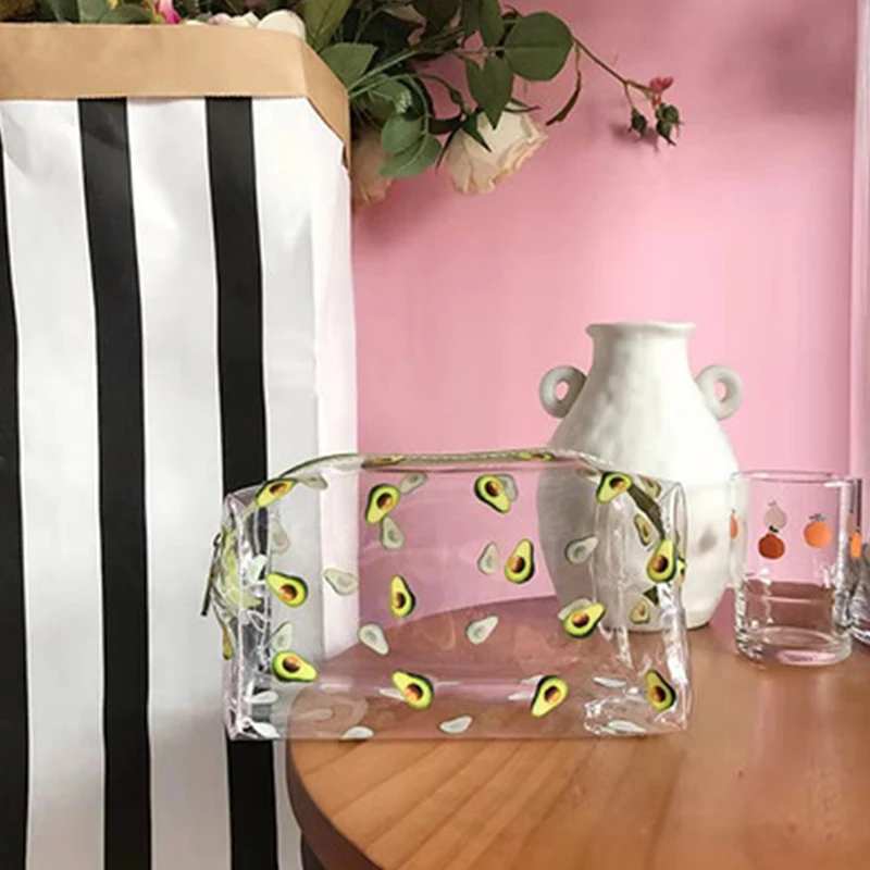 

Водонепроницаемая прозрачная косметичка, чехол для карандашей из ПВХ, дорожная портативная сумочка для косметики, 1 шт.