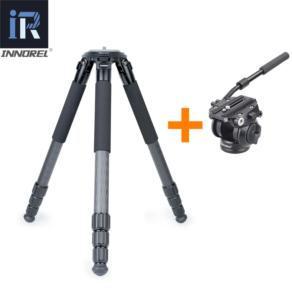 add H70 INNOREL LT324C штатив из углеродного волокна сверхмощный штатив для камеры портативный профессиональный цифровой SLR штатив для камеры - Цвет: add H70