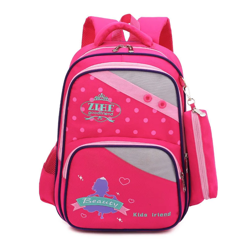 Arrivals Kids School Bags Orthopedic Backpack Cartoon Waterproof children School Bags For Girls kids satchel Mochila Escolar