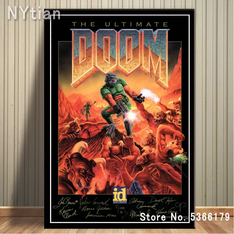 Плакат NT170 настенное искусство подарок непревзойденная игра гало комикс