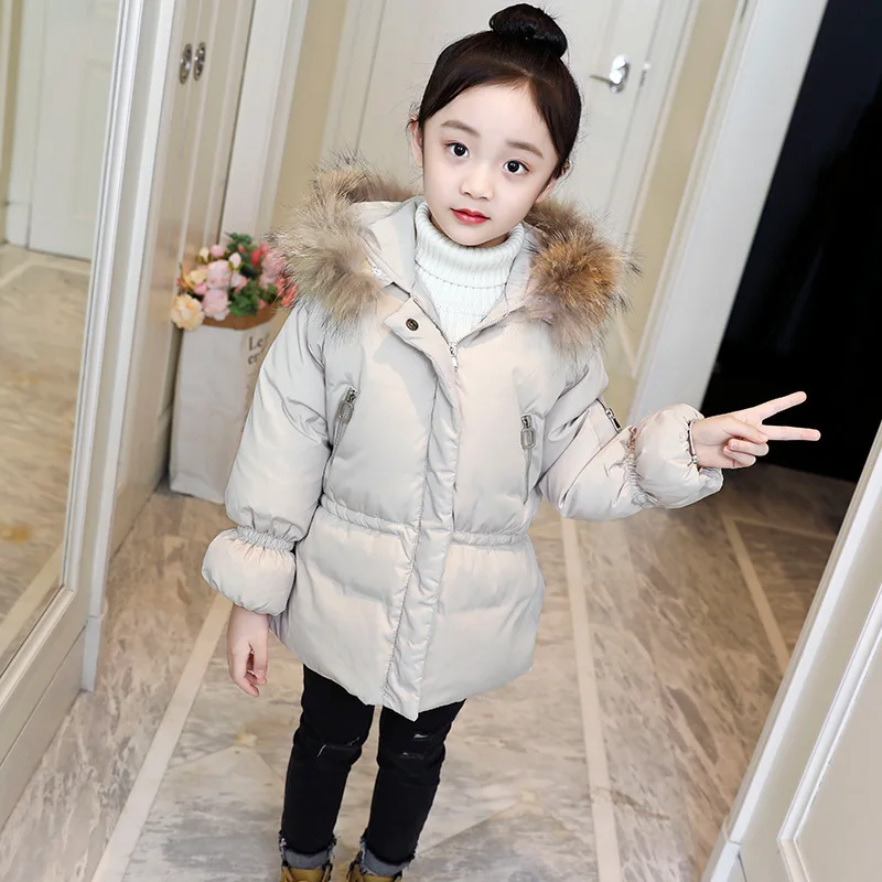 Одежда для маленьких девочек куртки больших зимнее пальто manteau fille roupas infantis menina