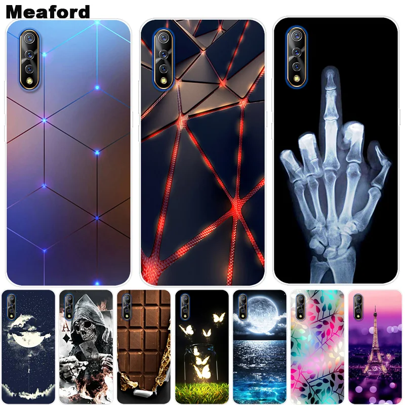 

For Vivo V17 Neo Case Phone Cover Soft Silicone Printing Back Case Coque for Vivo V17 Neo Pro V17Neo Shockproof Cover V 17 Neo