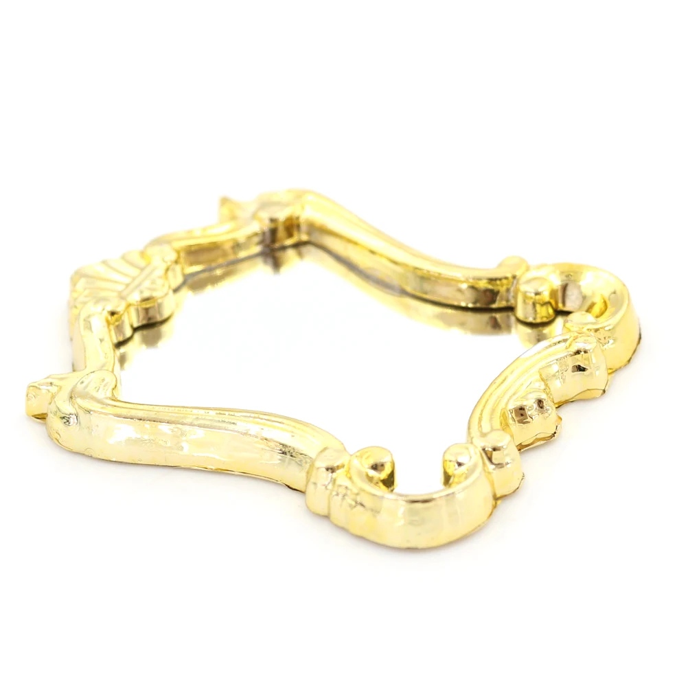 

Plastic Mirror ingbaby Dollhouse Miniature Furniture European Frame Mirror Doll House Miniatures 1:12 Scale Accessories