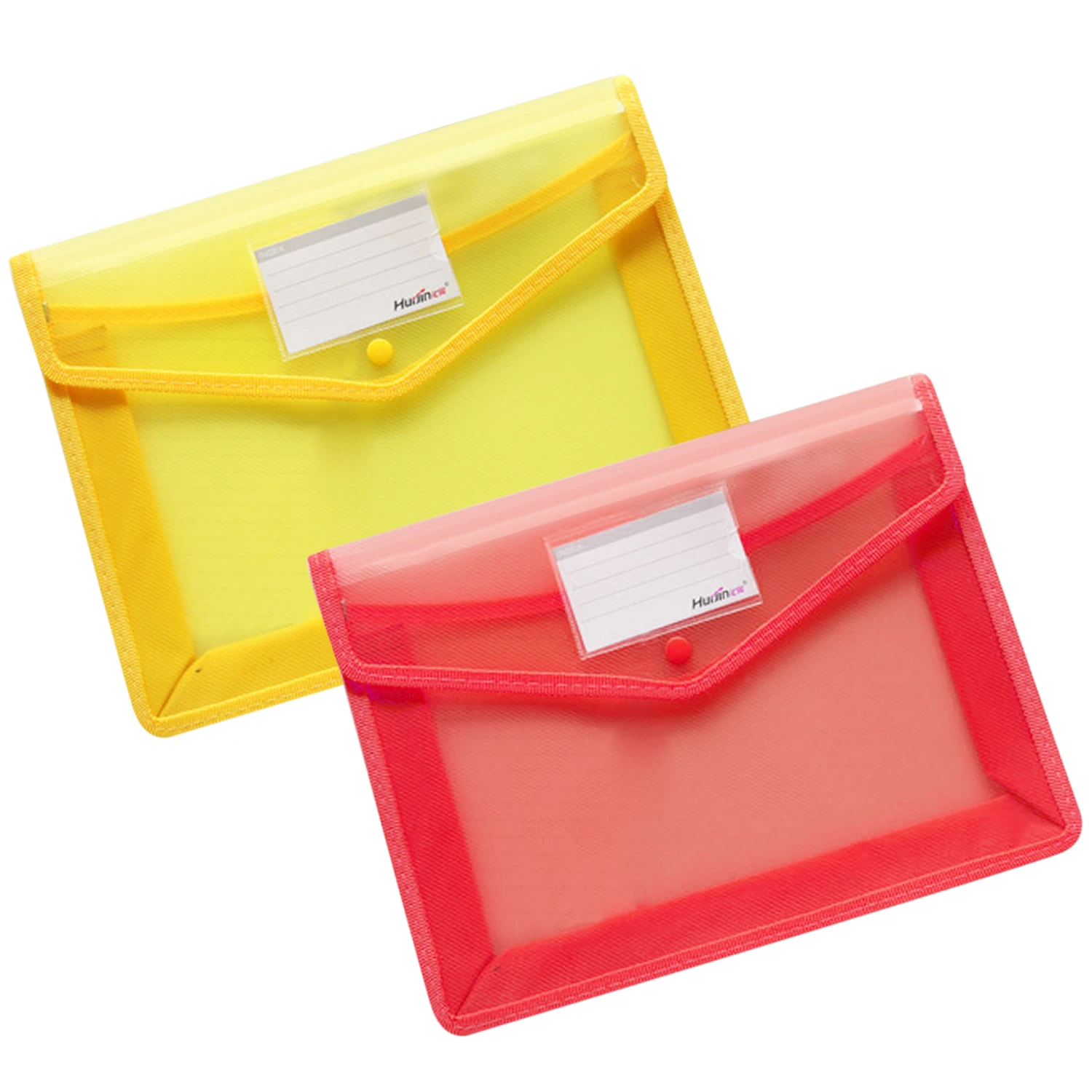 2 шт. A4 Размеры прозрачный ПП файловая Сумка для документов файлов папки с