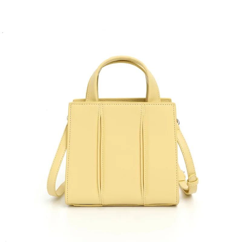 

Fashion Top-Handle Bags pu Leather Women Handbag Solid Small Female Shoulder Bag Casual Women Bucket Bags Crossbody Totes