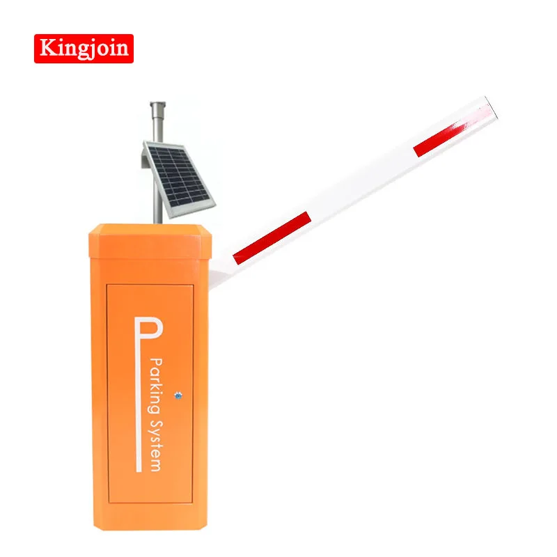 

Kingjoin No Noise Automatic Boom Electric Solar Power Parking Lot Barrier Gate