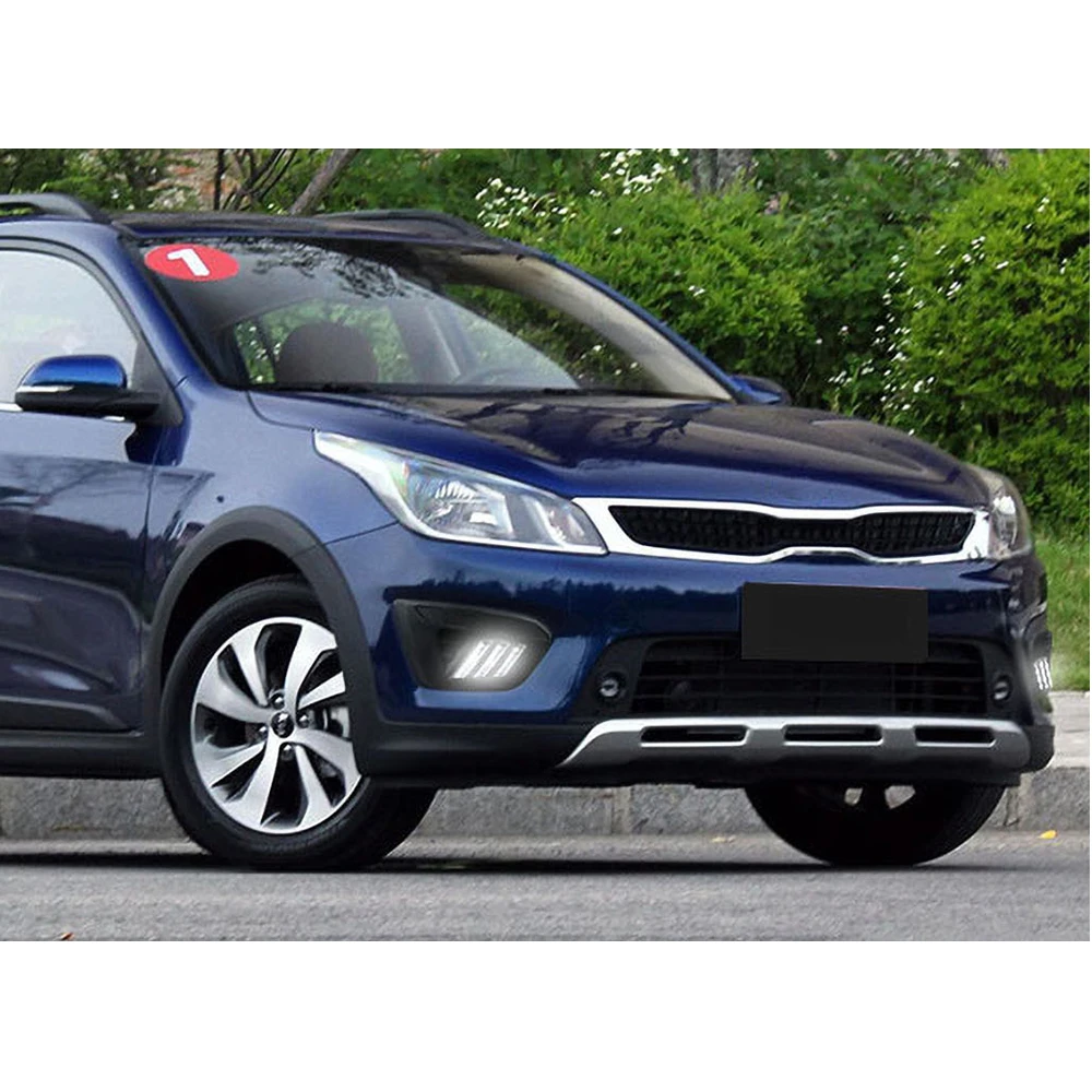 Автомобильный мигающий 2 шт. супер яркий светодиодный автомобиль для России KIA RIO X