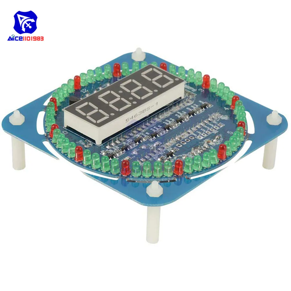 Часовой модуль diymore DS1302 вращасветодиодный светодиодная электронная плата для