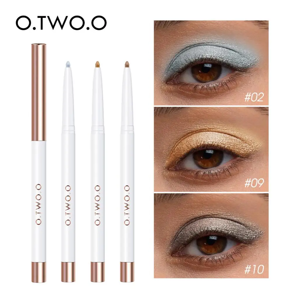 

O.TWO.O Glitter Eye Shadow Stick Highlighter Eyeshadow Makeup Waterproof Shimmer Cosmetics Eyes Brighten Beauty Makeup Cosmetics